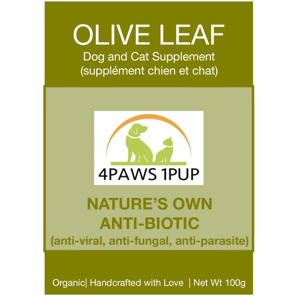 4Paws 1Pup Olive Leaf Cat and Dog Supplement