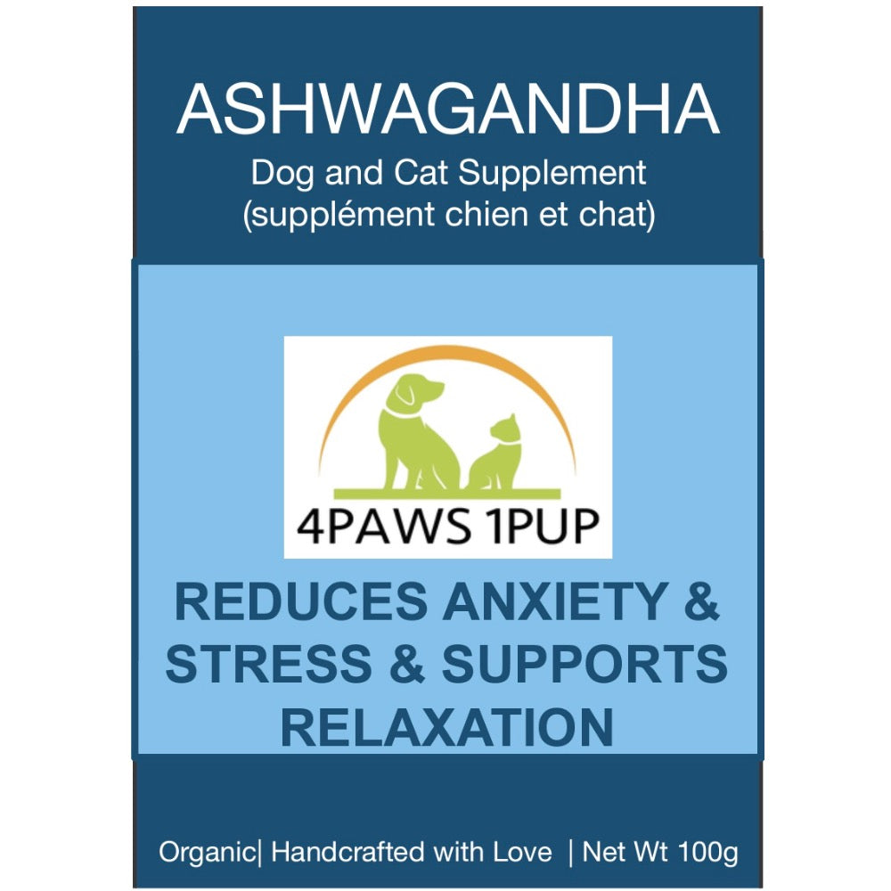 4Paws 1Pup Organic Ashwagandha Powder