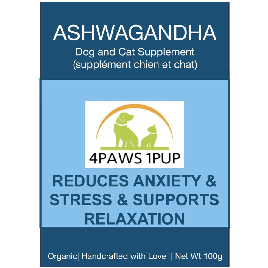4Paws 1Pup Organic Ashwagandha Powder