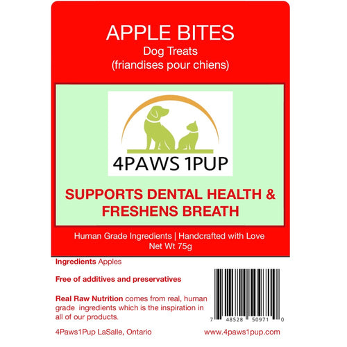 4Paws 1Pup Apple Bites Dog Treats