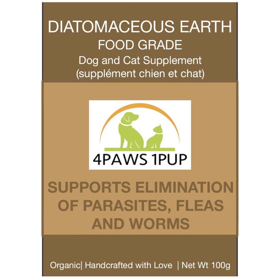 4Paws 1Pup Food Grade Diatomaceous Earth Dog and Cat Supplement