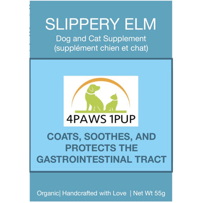 4Paws 1Pup Slippery Elm Powder Cat or Dog Supplement