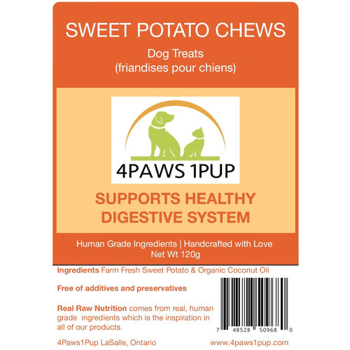 4Paws 1Pup Sweet Potato Chews Dog Treats