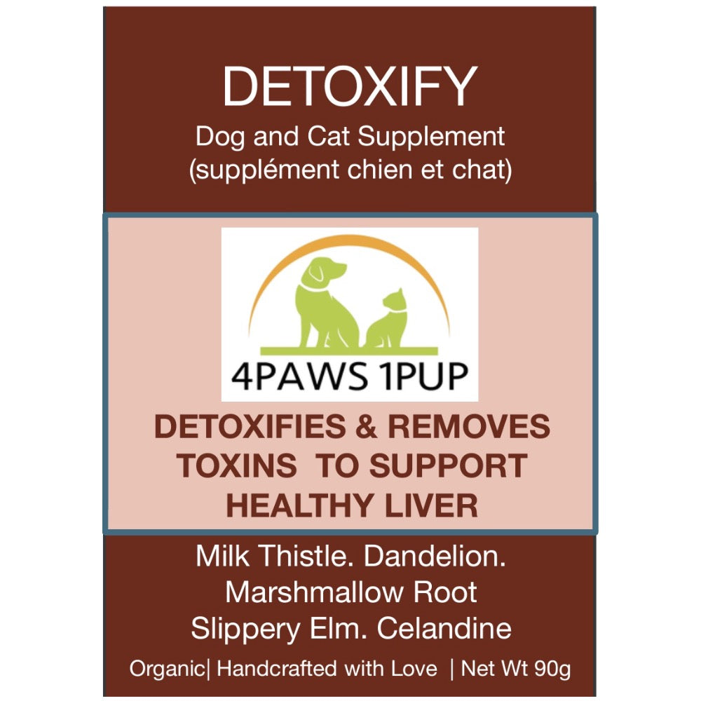 4Paws 1Pup Detoxify Cat and Dog Supplements