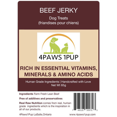4Paws 1Pup Beef Jerky Dog Treats