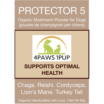 4Paws 1Pup Protector 5 100% Mushroom Powder